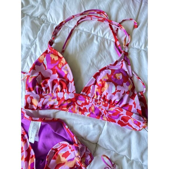 NWT Salt + Cove Flutter By Swim Set Art Deco Print - Picture 5 of 11